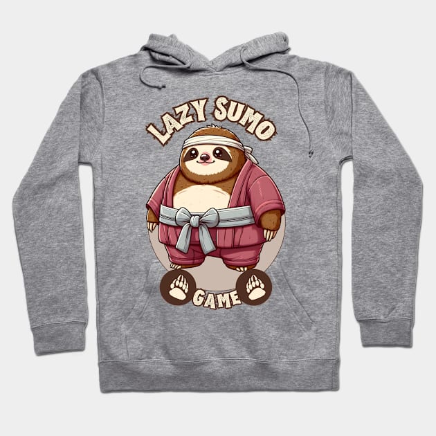 Sumo sloth Hoodie by Japanese Fever